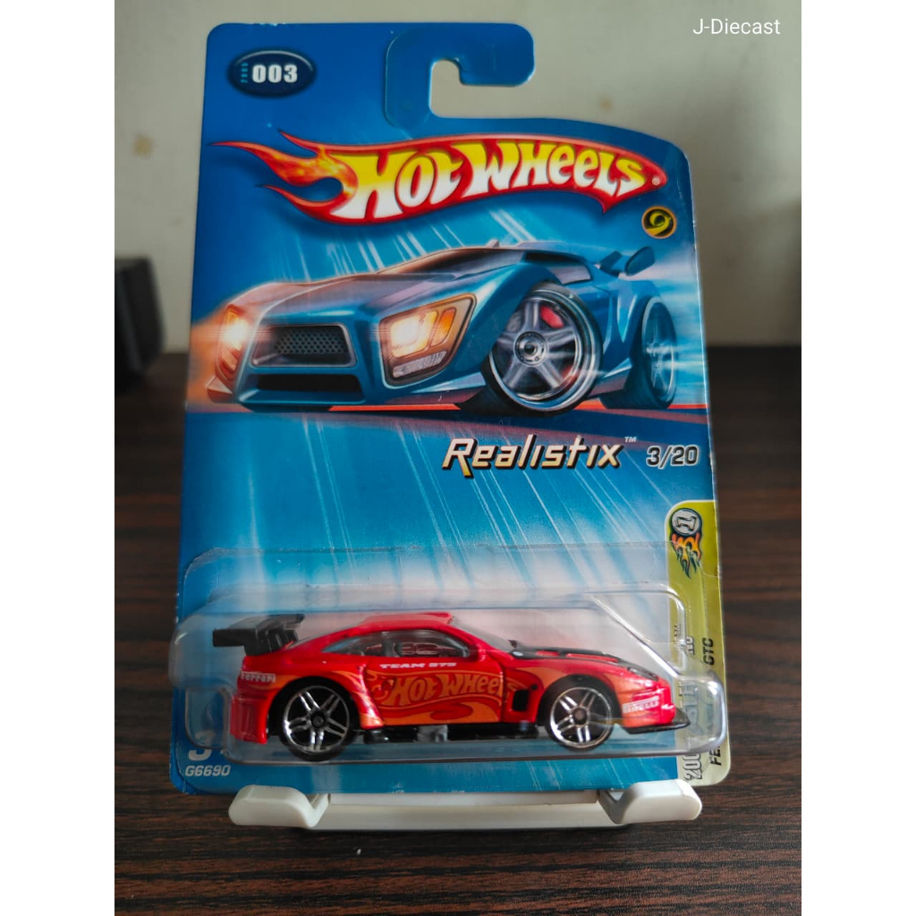 Hotwheels Reguler Ferrari 575 GTO [Free Protector]