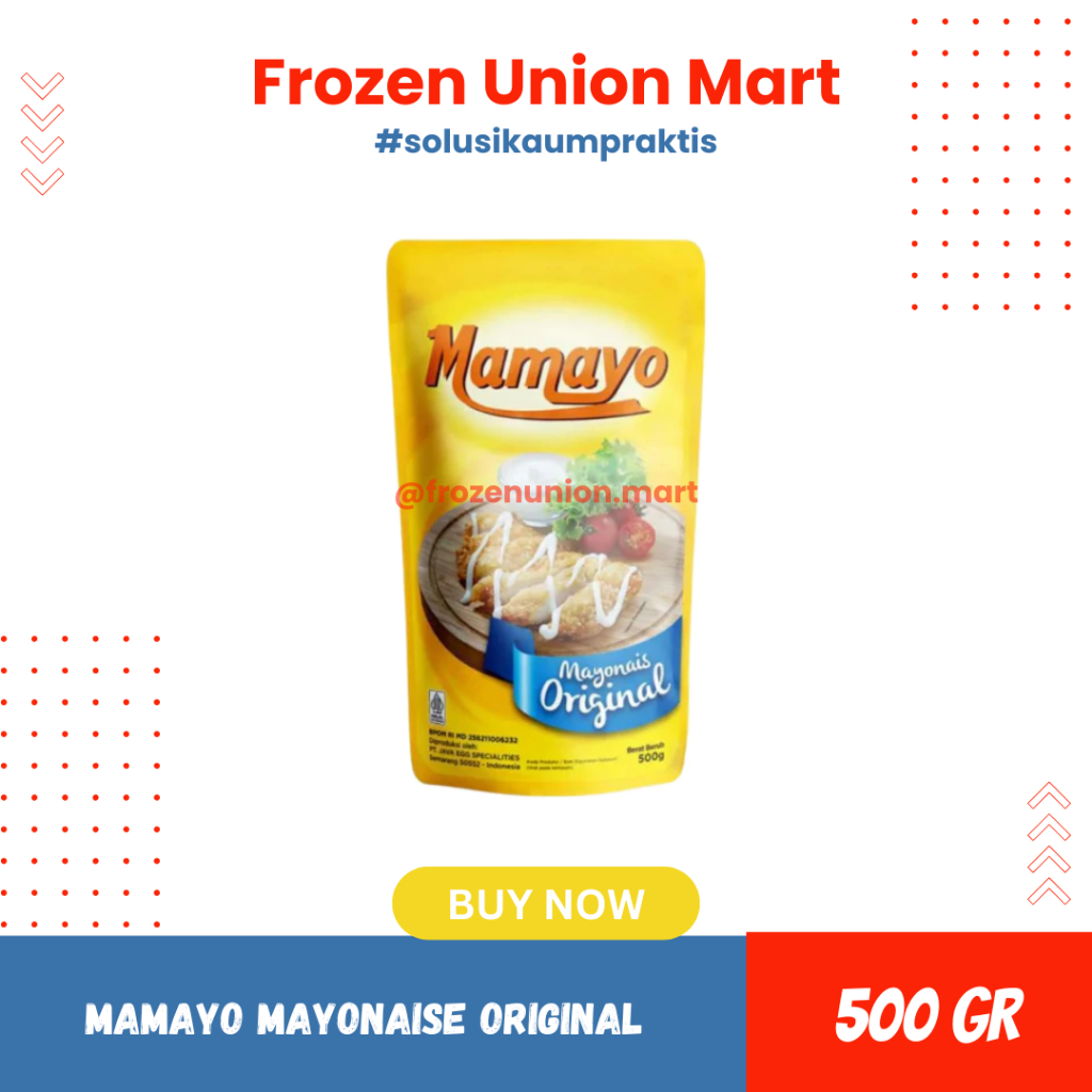 

Mamayo Mayonaise Original 500 Gram