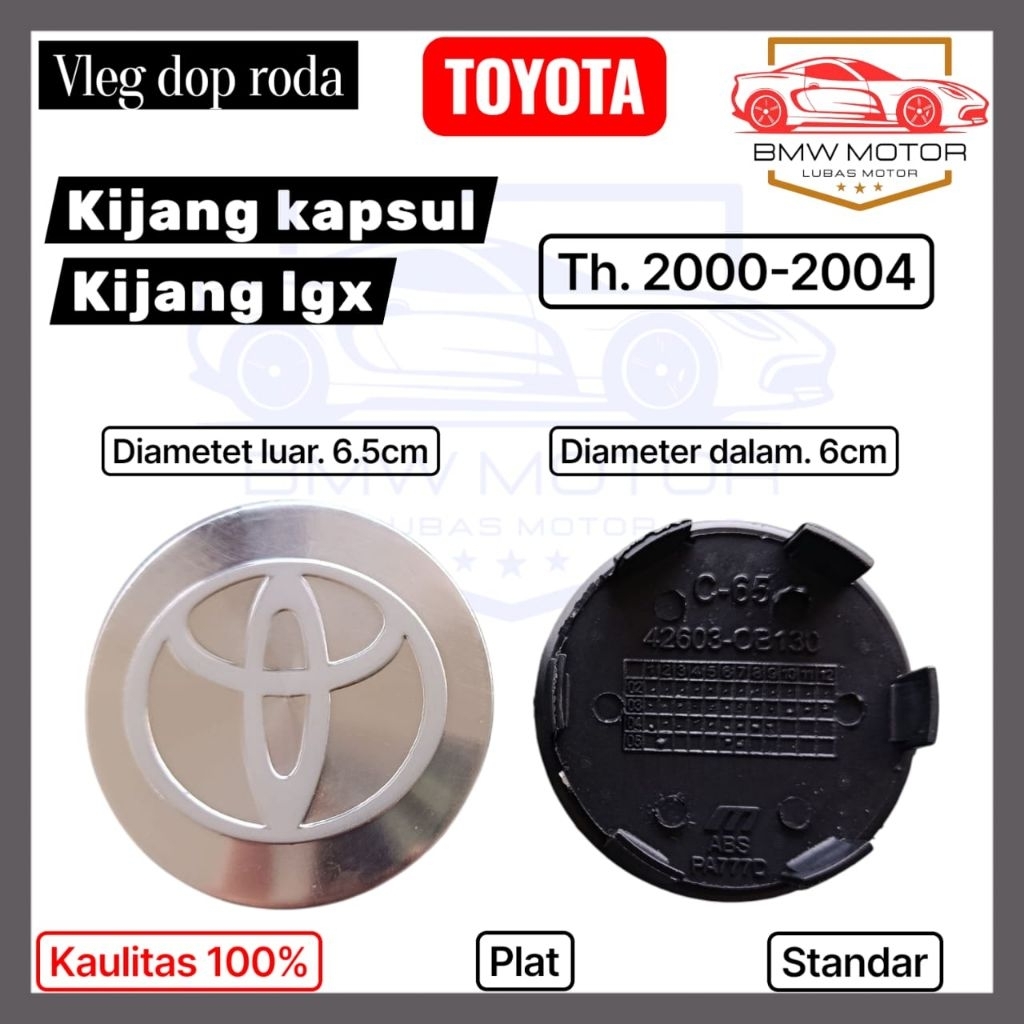 tutup dop roda velg mobil kijang krista