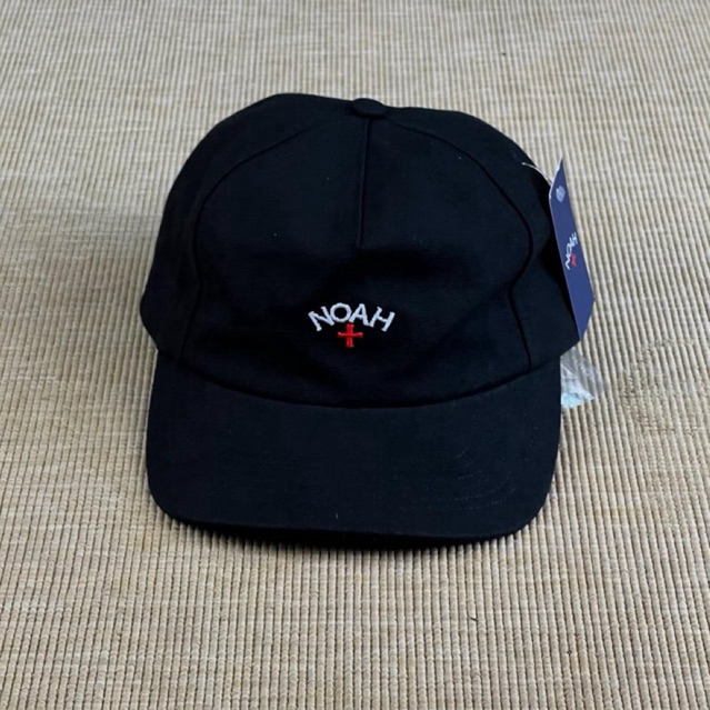 NOAH Core Logo Cap Black Original Resmi