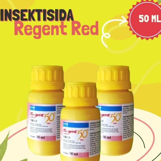Insektisida Regent Red 50 SC - 50 ML | Regent Red 50ML | REGENT RED | REGENT RED INSEKTISIDA