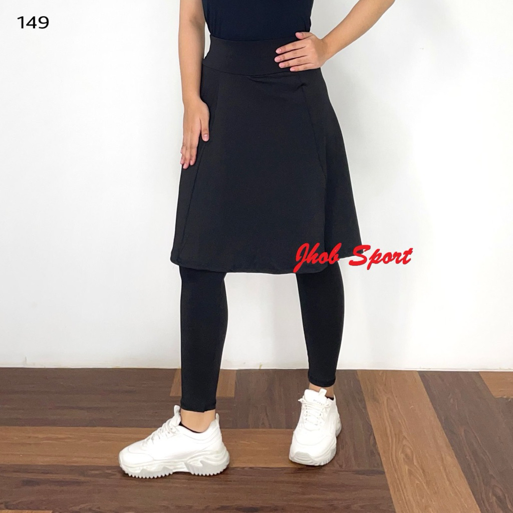 Rok Legging Hijab Sport Wanita Import