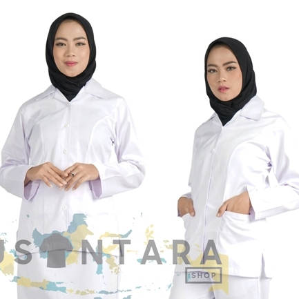 Kemeja Pdh Wanita Seragam Putih Pns Wanita Baju Pdh Putih Dinas