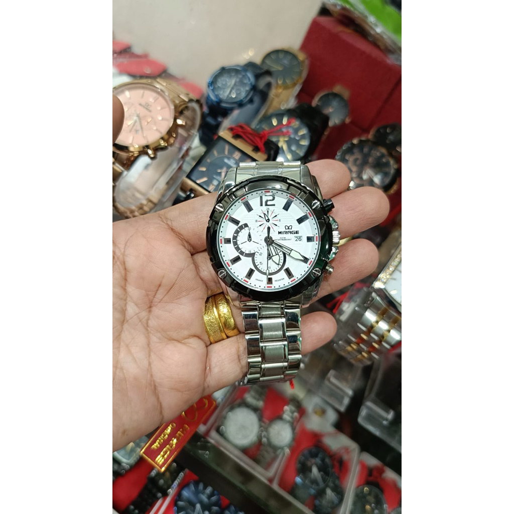 Jam Tangan Pria Mirage 8714M Original