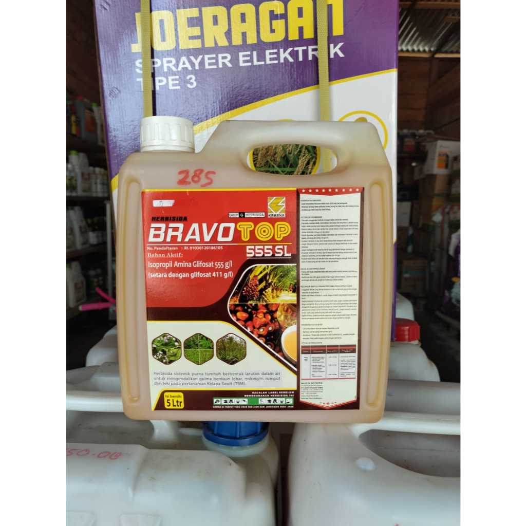 HERBISIDA SISTEMIK BRAVOTOP 555 SL 5 LITER/PEMBASMI RUMPUT