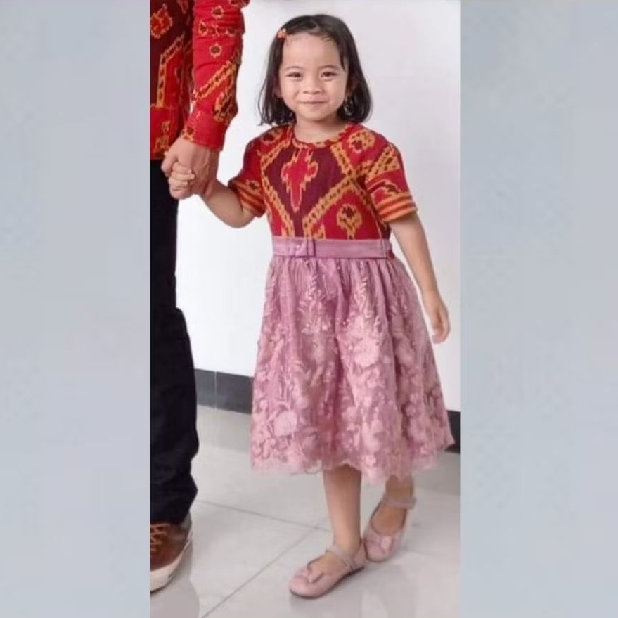 Dress Tenun Anak - Baju Anak perempuan