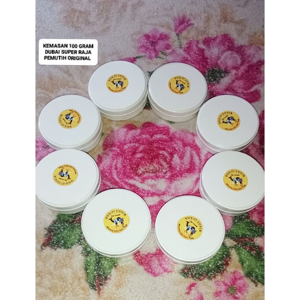 HANBODY DUBAI SUPER RAJA PEMUTIH ORIGINAL KEMASAN 100 GRAM