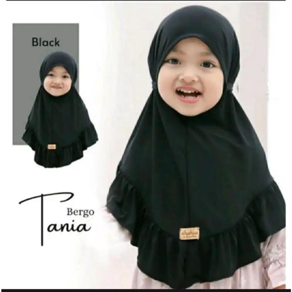 jilbab anak TK hijab anak instan kerudung sekolah anak muslim terbaru tania rempel 1-10 tahun