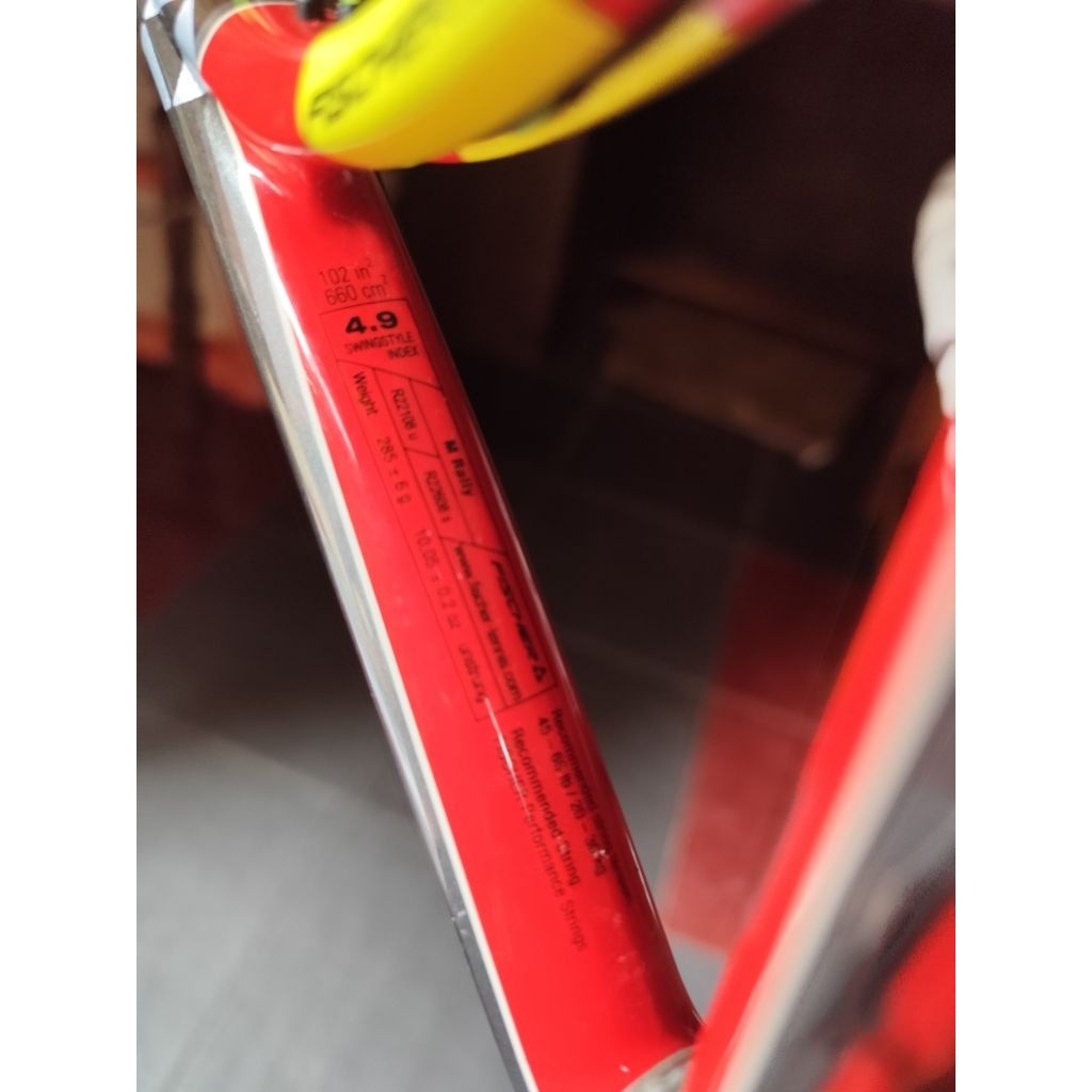 Dijual Raket Tenis Fischer M Rally r122