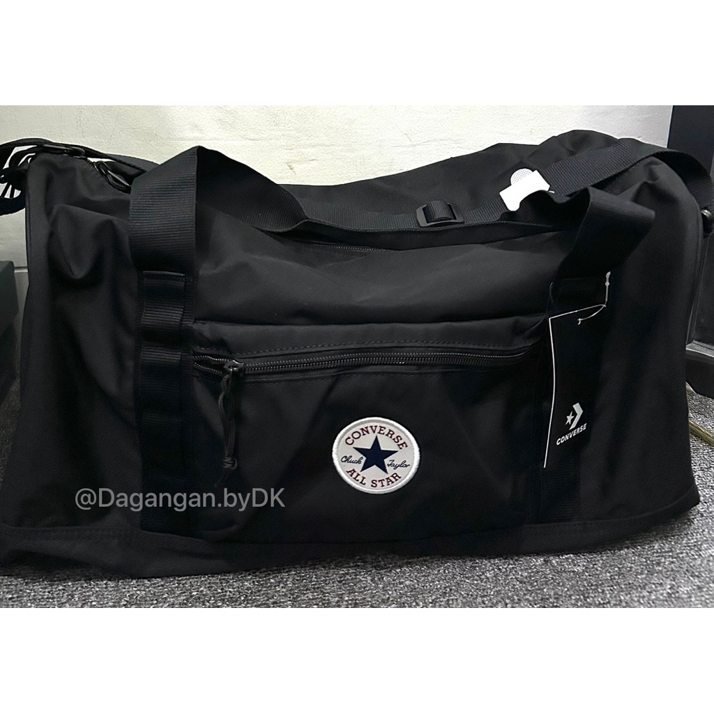 Tas Dufflebag Converse Original 100% Full Hitam