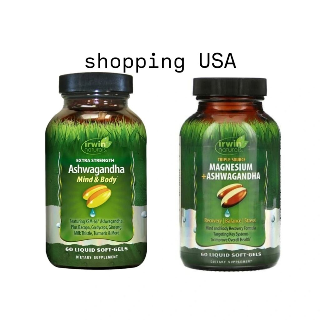Irwin Naturals Magnesium Ashwagandha Irwin Naturals Ashwagandha