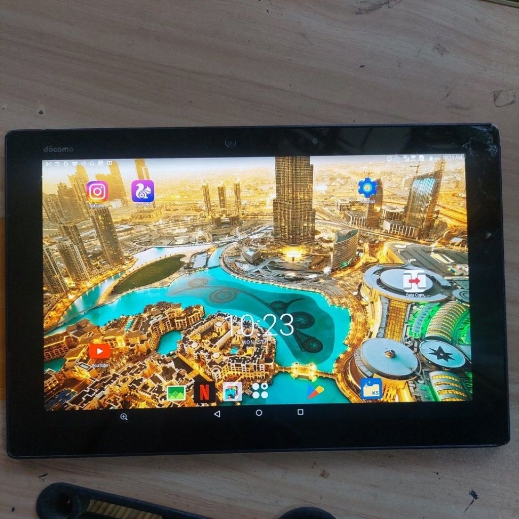 tablet FUJITSU ARROW.FO4H.NORMAL.minus retak toucscreen.