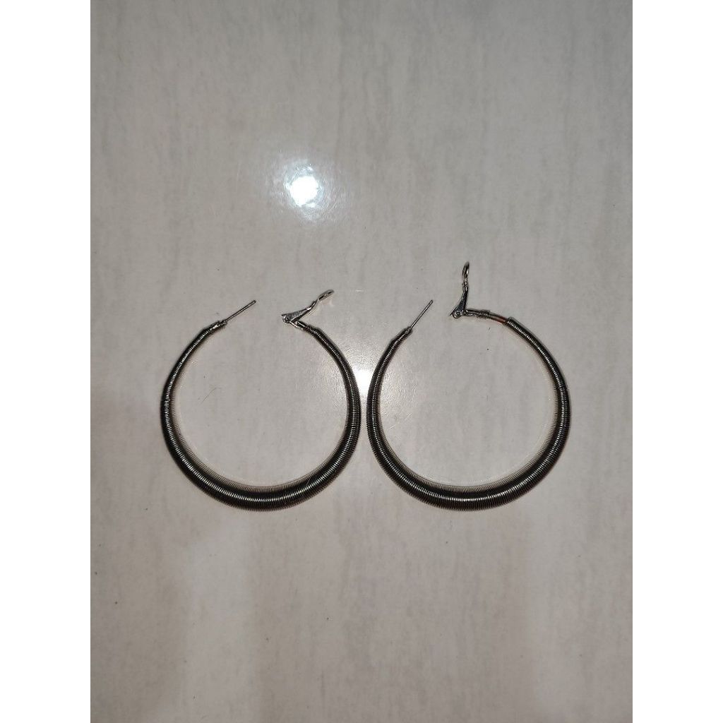 Anting Panjang Wanita Gantung Bulat