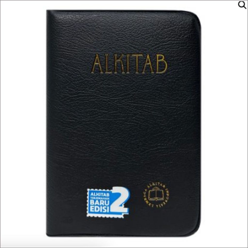 Alkitab Uk. Besar TB2 Resleting (TB2 064 TI SL) / Alkitab Besar dengan Tas / Lembaga Alkitab Indones