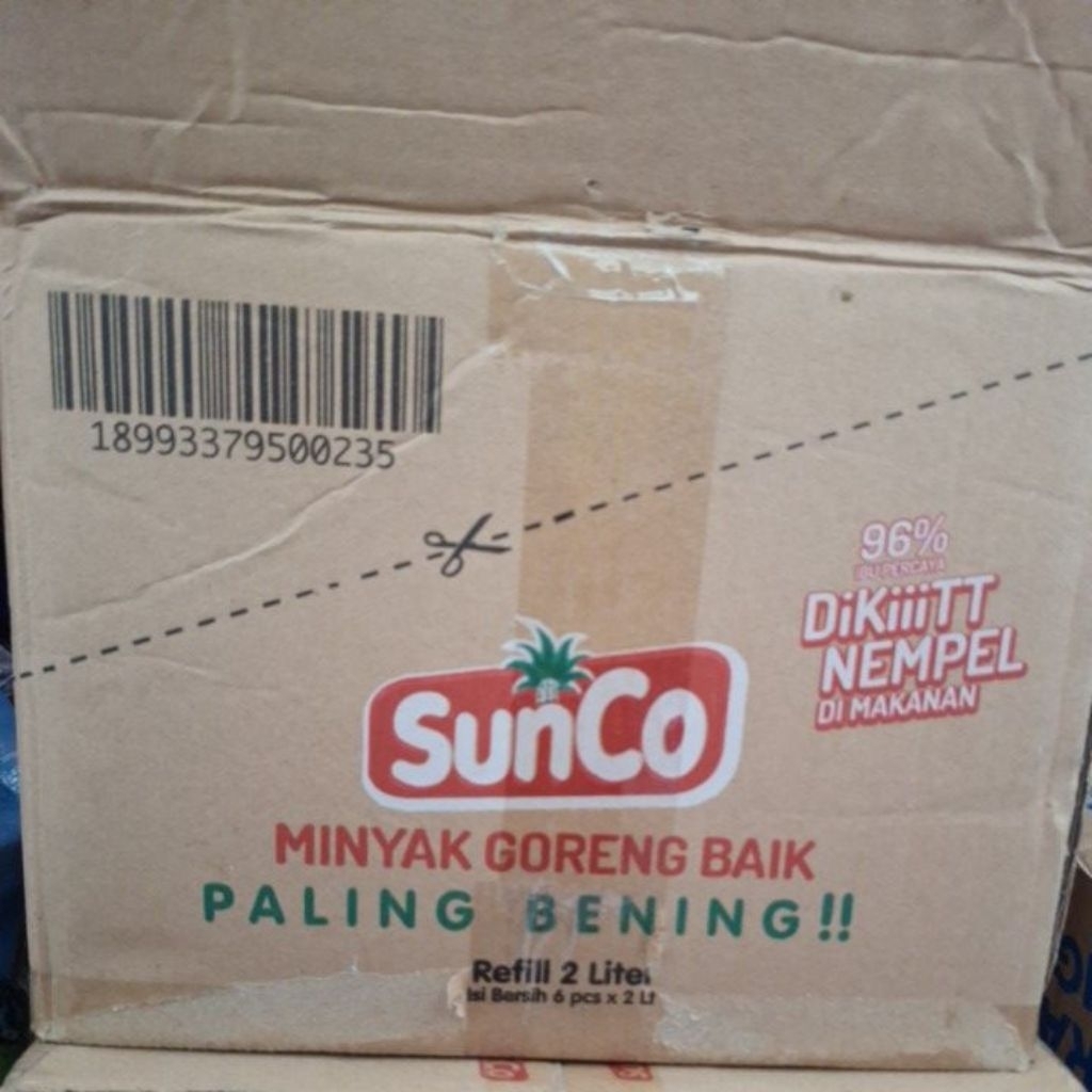 Minyak Goreng Sunco 2 Liter 1 Dus