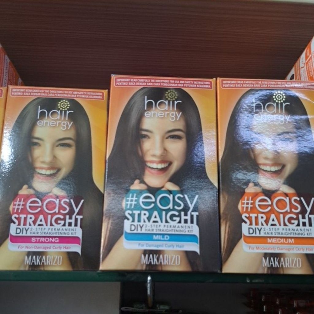 makarizo  smoothing easy straight ukuran 120ml dan 80ml sachet