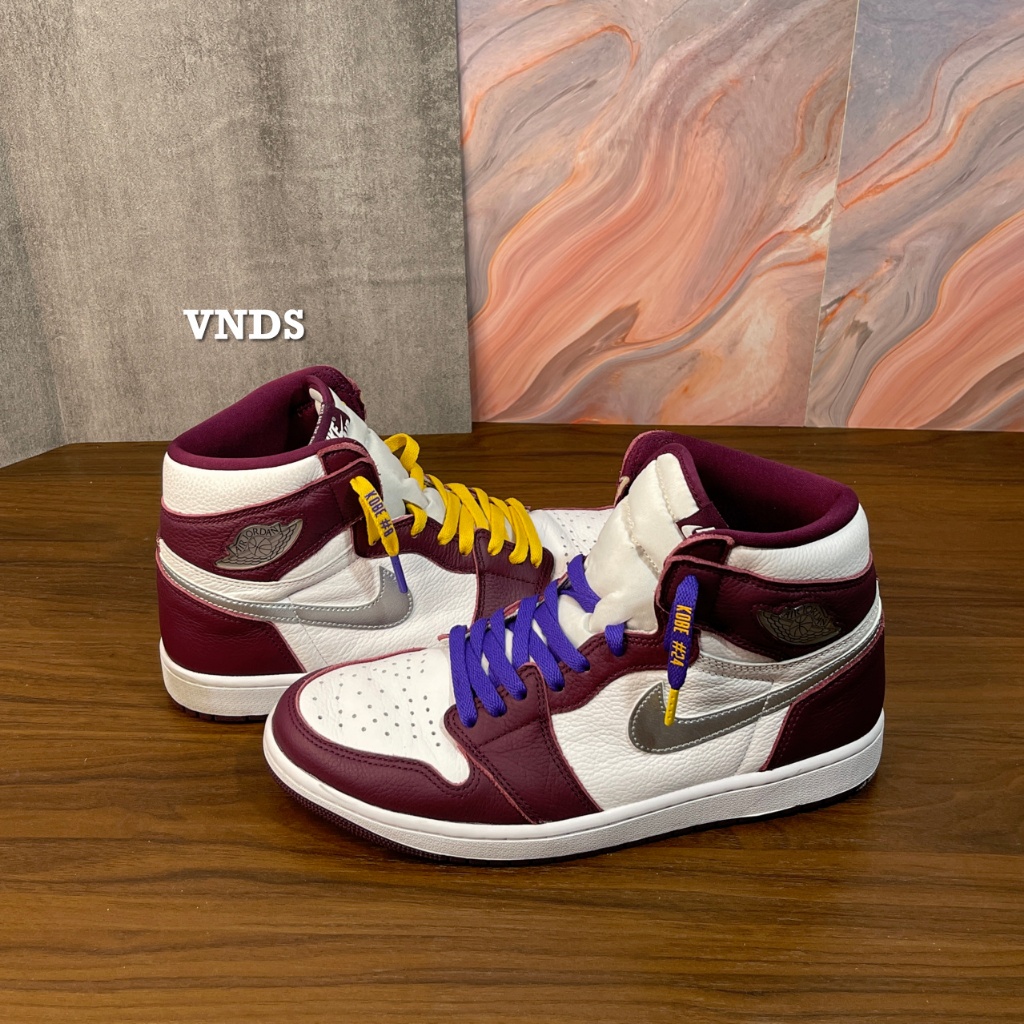 VNDS AIR JORDAN 1 HIGH BORDEAUX, SZ 44.5