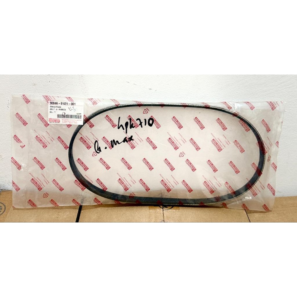 Van Belt Sabuk Kipas 4PK-710, 4PK750 GRANDMAX LUXIO 100% Asli