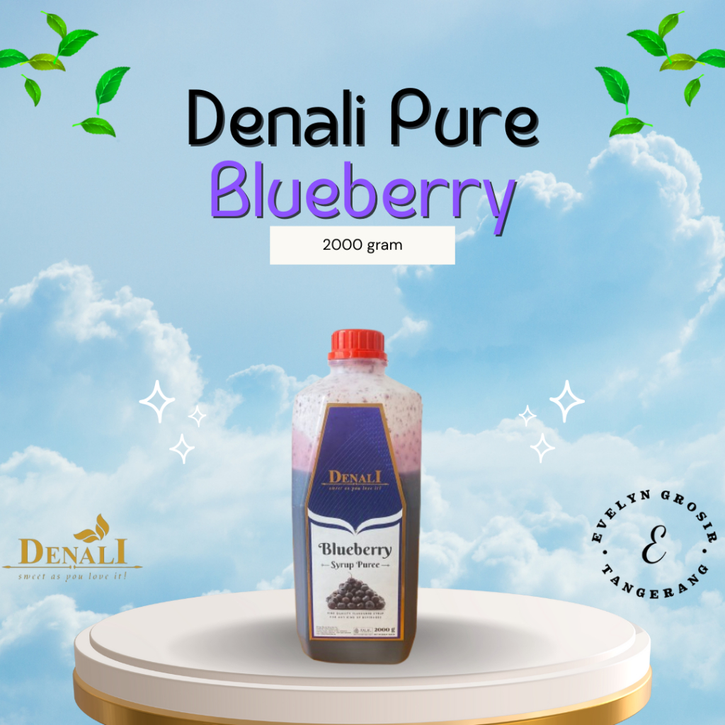 

Denali Pure Blueberry - Pure Minuman 2 Kg