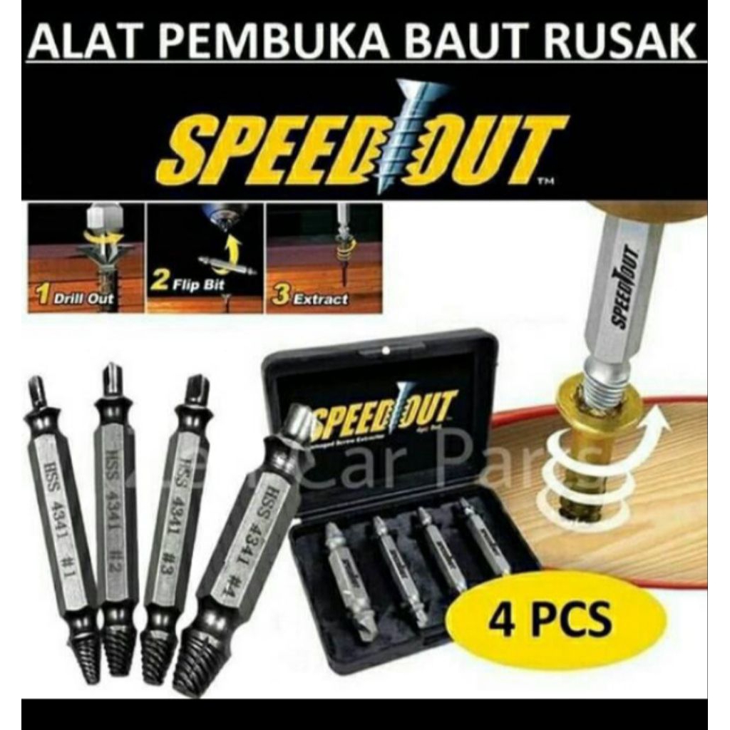 Alat pembuka baut rusak/patah