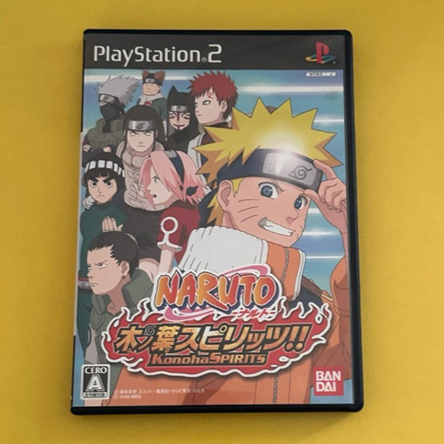 Game Ps2 Naruto Konoha Spirits JPN