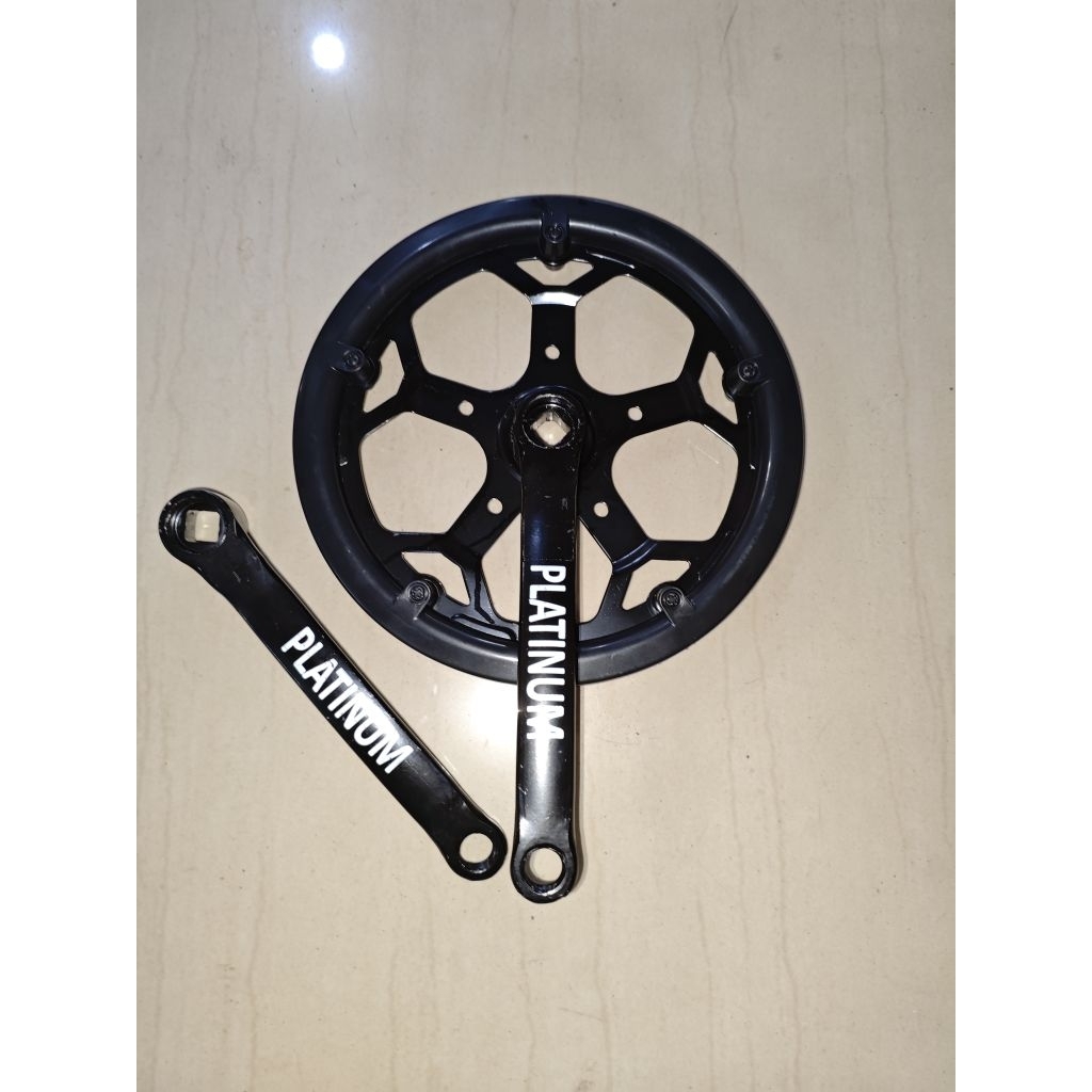 GIR DEPAN SEPEDA LIPAT DAN  FIXIE 48TX165 BESI TUTUP PVC