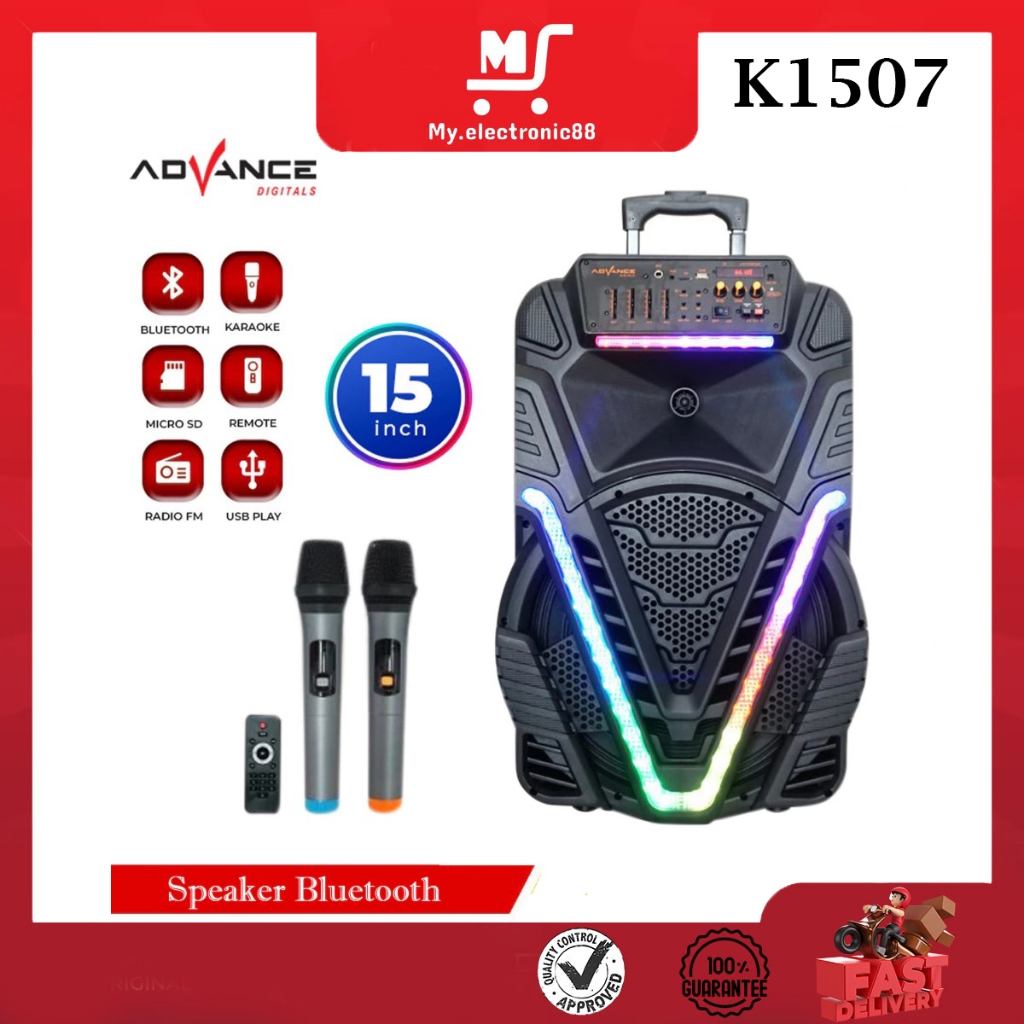 SPEAKER ADVANCE 2 MIC 15'(K1507)