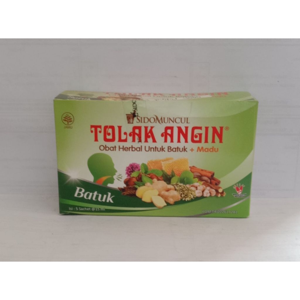 tolak angin batuk+ madu persachet