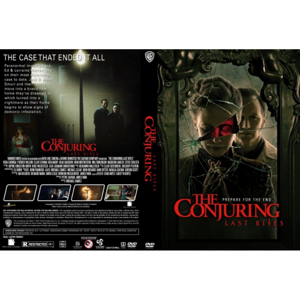 DVD THE CONJURING LAST RITES 2025 - DVD FILEM THE CONJURING LAST RITES - DVD FILEM HORROR TERBARU TE