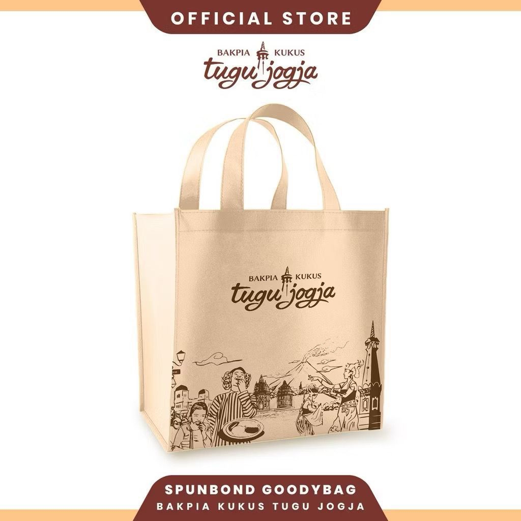 Tas Spunbond goodybag bakpia tugu jogja