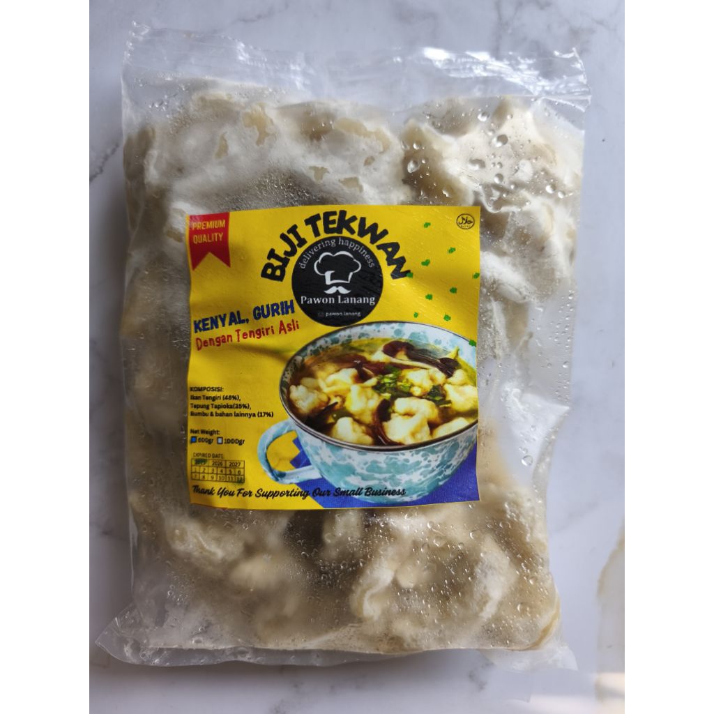 BIJI TEKWAN - BAKSO IKAN - 1000GR - HOMEMADE FROZEN FOOD - MAKANAN BEKU SIAP SAJI - OLAHAN SEAFOOD
