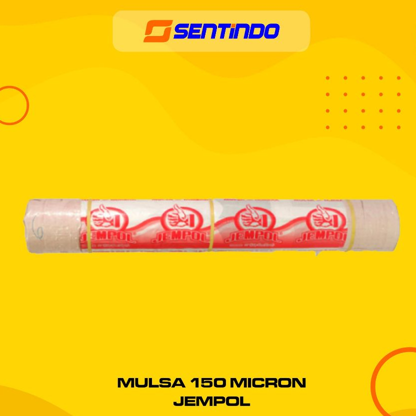 Plastik Mulsa 150 Micron Jempol 3x100m – Mulsa Hitam Perak untuk Pertanian dan kolam tambak