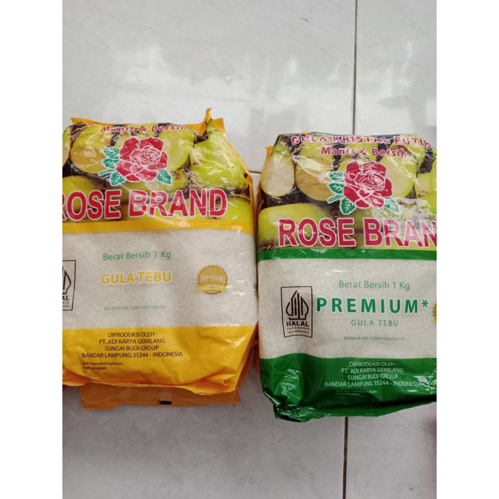 

Gula Rosebrand hijau 1 kg
