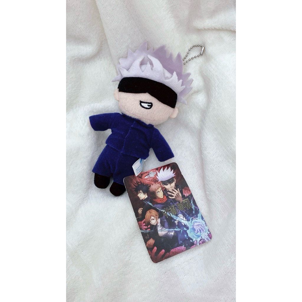 ganci boneka gojo satoru jujutsu kaisen