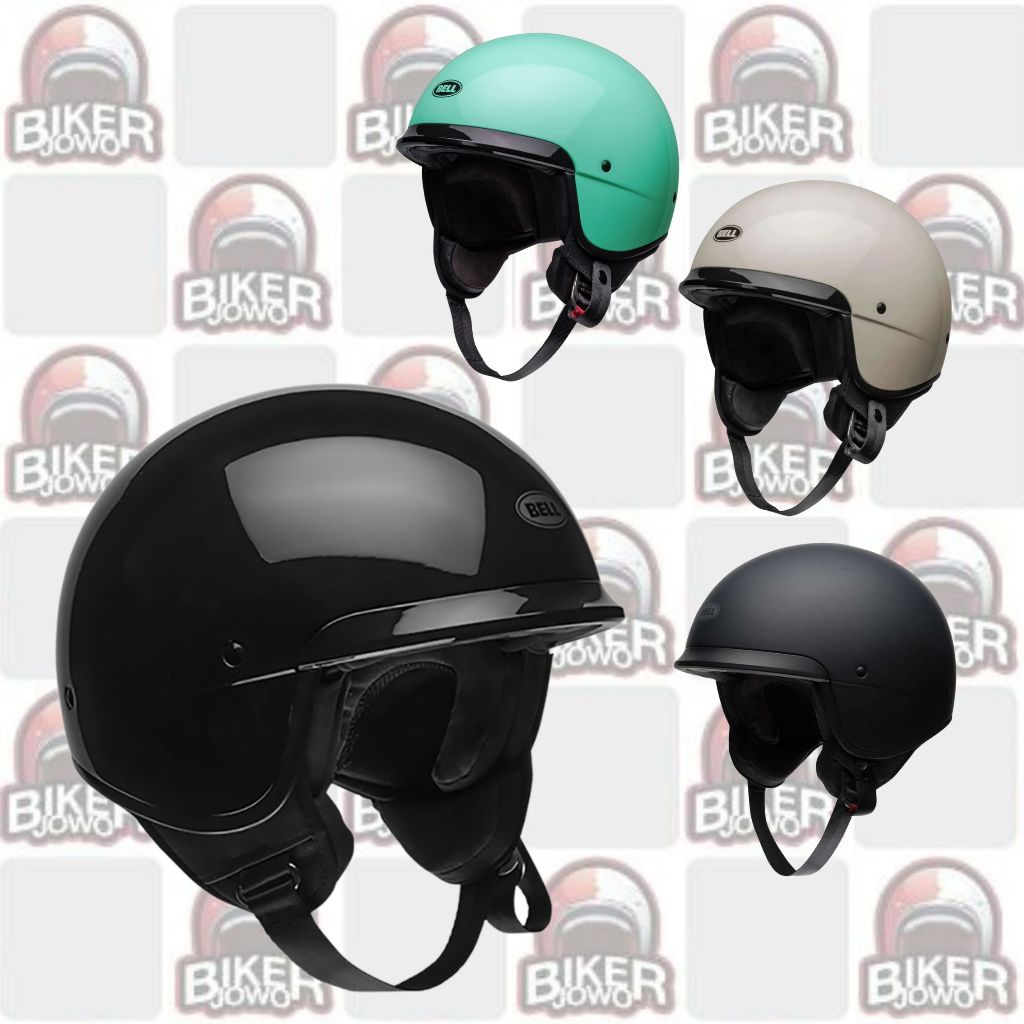 Bell Moto Scout Air - Helm Half Face - Cakil Helmet - Bogo Helm Retro Open Face Classic Helmet