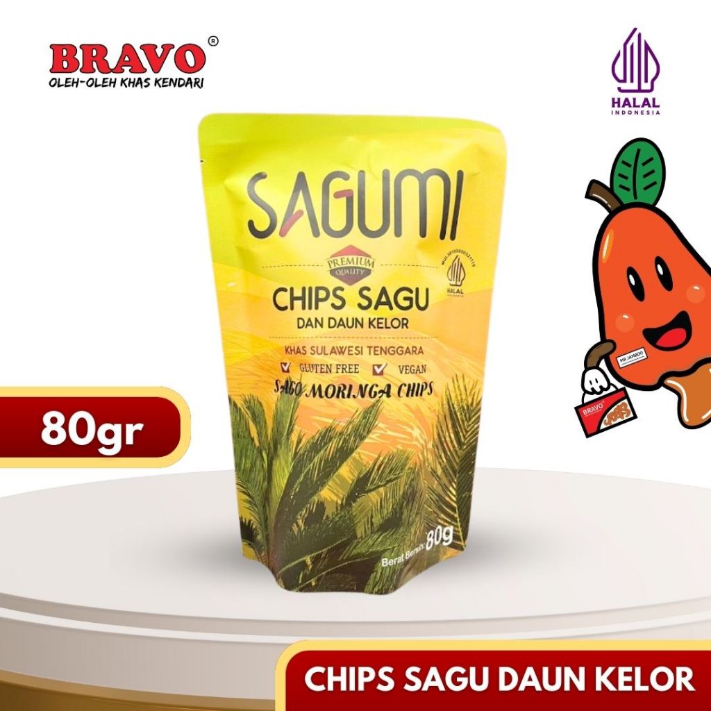 

CHIPS SAGU DAUN KELOR (SAGUMI)