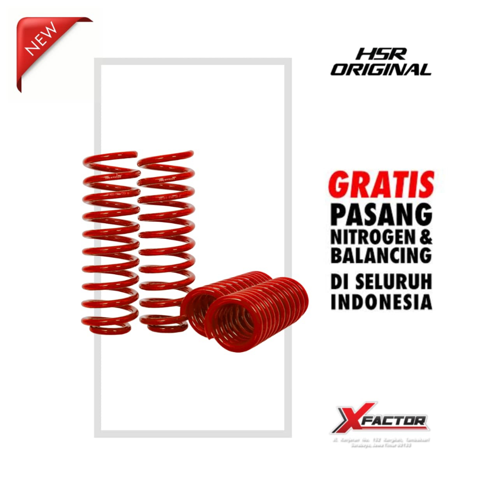 PER CEPER INNOVA MERK HSR WHEEL LOWERING KIT HSR RED INNOVA ZENIX