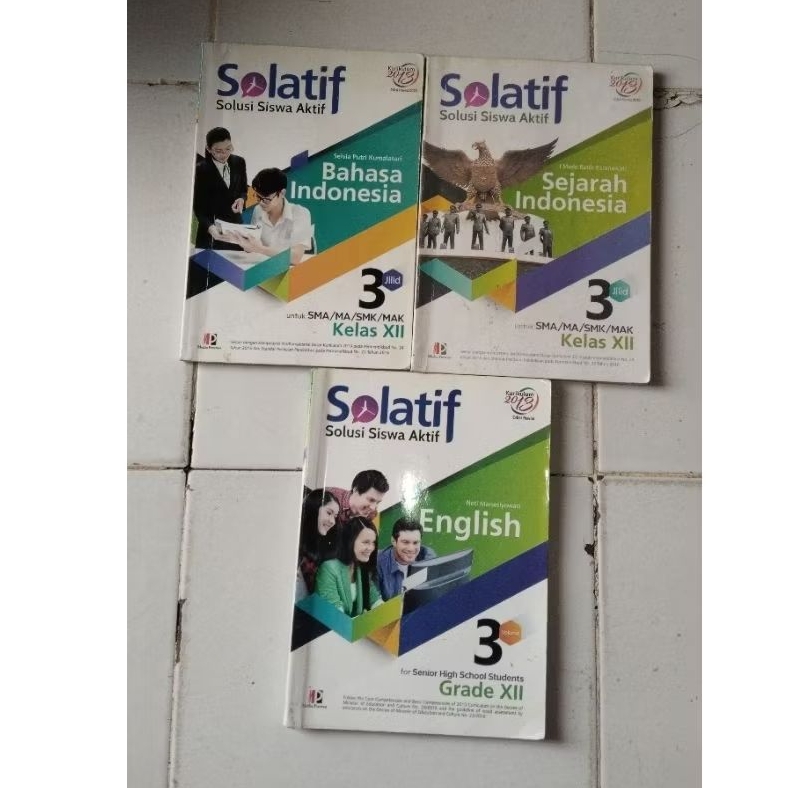original buku solatif bahasa Indonesia - sejarah Indonesia - English untuk sma smk kelas 3