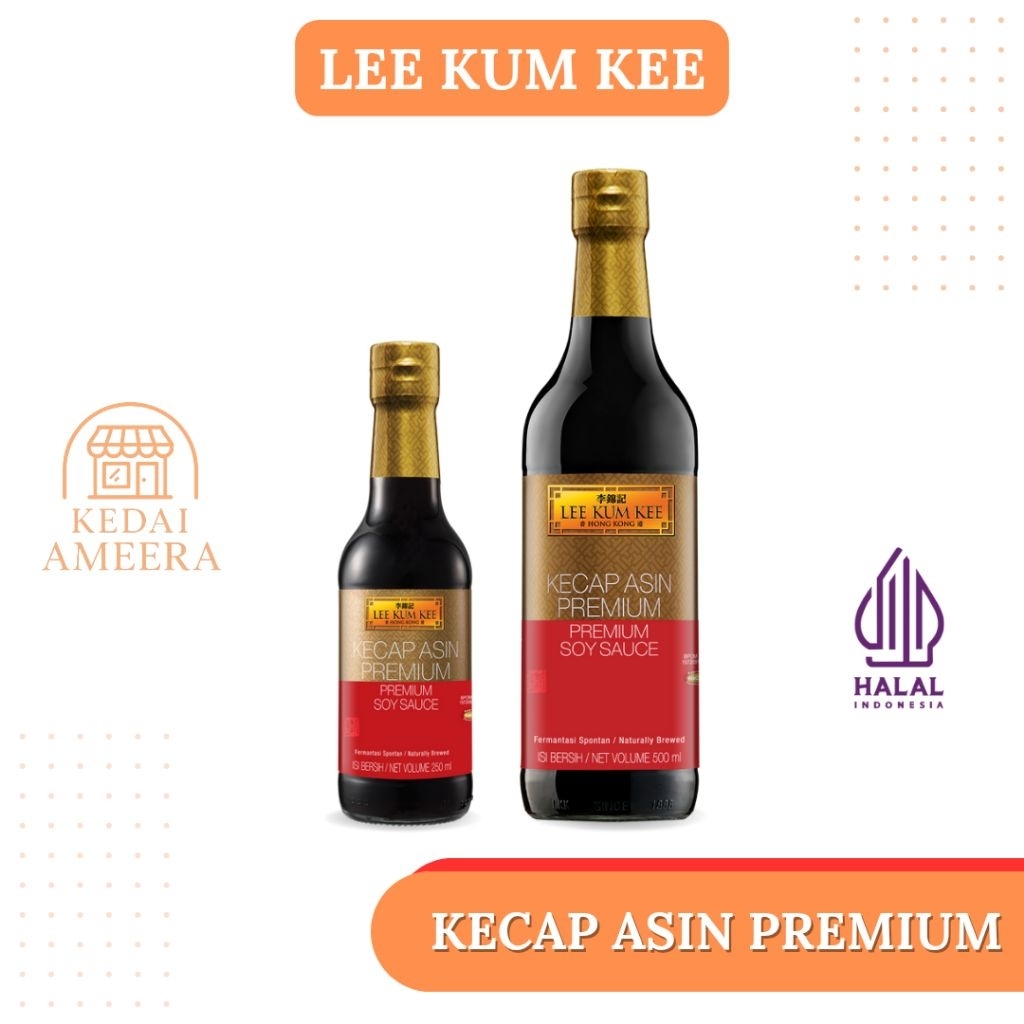 Lee Kum Kee Premium Soy Sauce | Kecap Asin Premium | HALAL