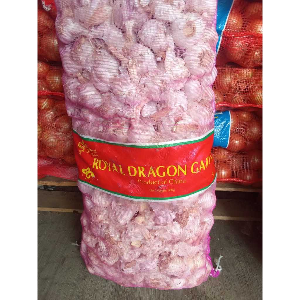 

Bawang Putih Banci Honam 1 Sak Karung Ball 20 kg Royal