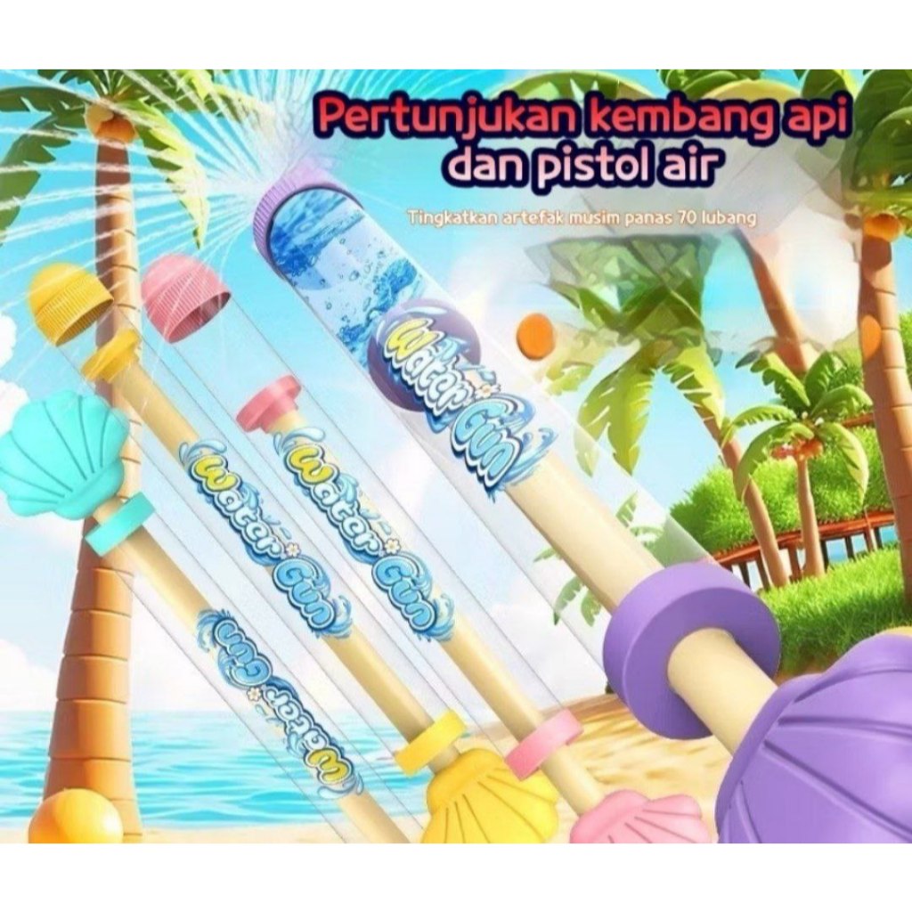 Pistol Air Kembang Api / Mainan Suntikan Air / Mainan Pistol Air Pompa Jumbo