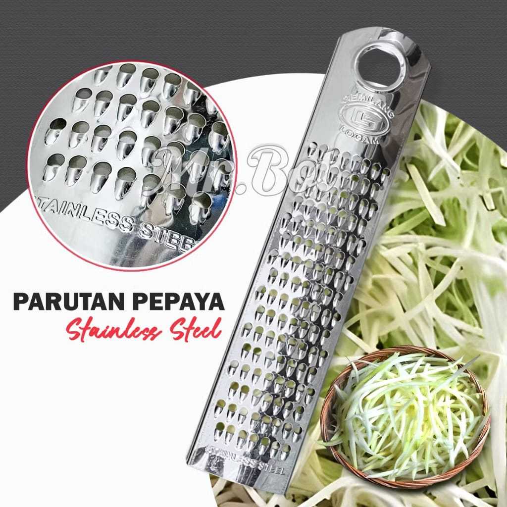 Parutan Pepaya Parud Pepaya Stainless Steel Parutan Buah Parutan Pepaya Wortel Kelapa Parutan Manual