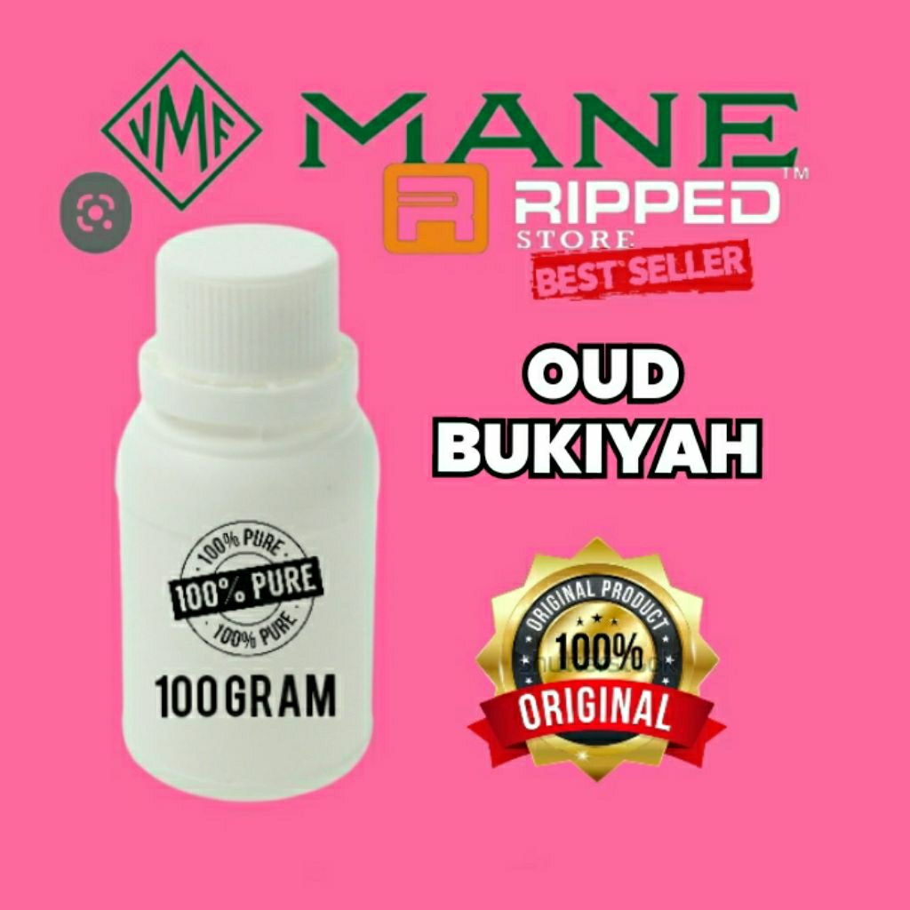 (100ML) Bibit Parfum Murni Oud Bukiyah | By Original Mane