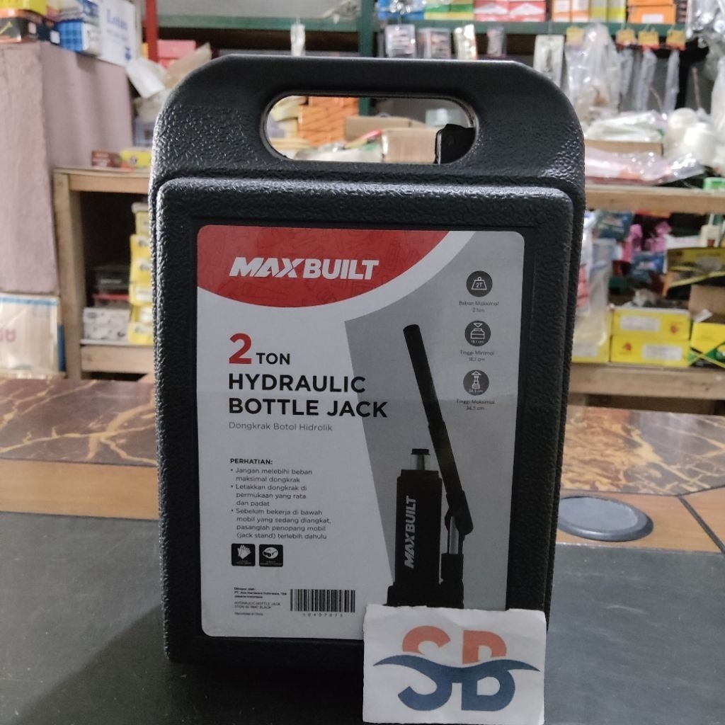 MAXBUILT Dongkrak 2 ton / hydraulic jack bottle dongkrak mobil / dongkrak MAXBUILT /dongkrak mobil /