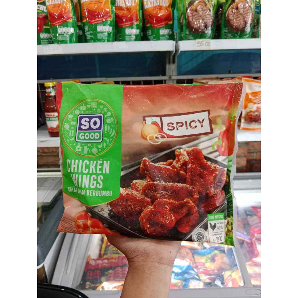 

So Good Spicy Wings 400 Gr