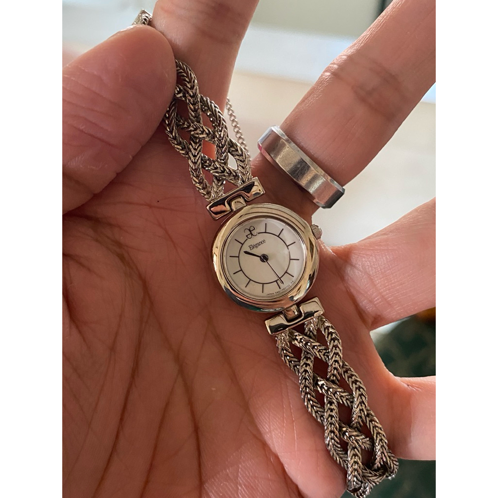 Citizen Elegance Quartz bangle bracelet stainless steel - jam tangan wanita