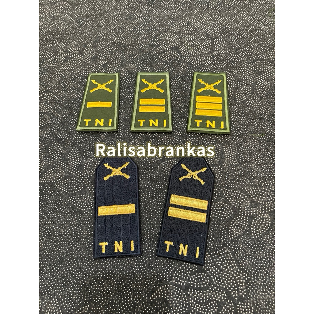 PANGKAT PDH PDU LETDA LETTU KAPTEN INFANTERI TNI AD