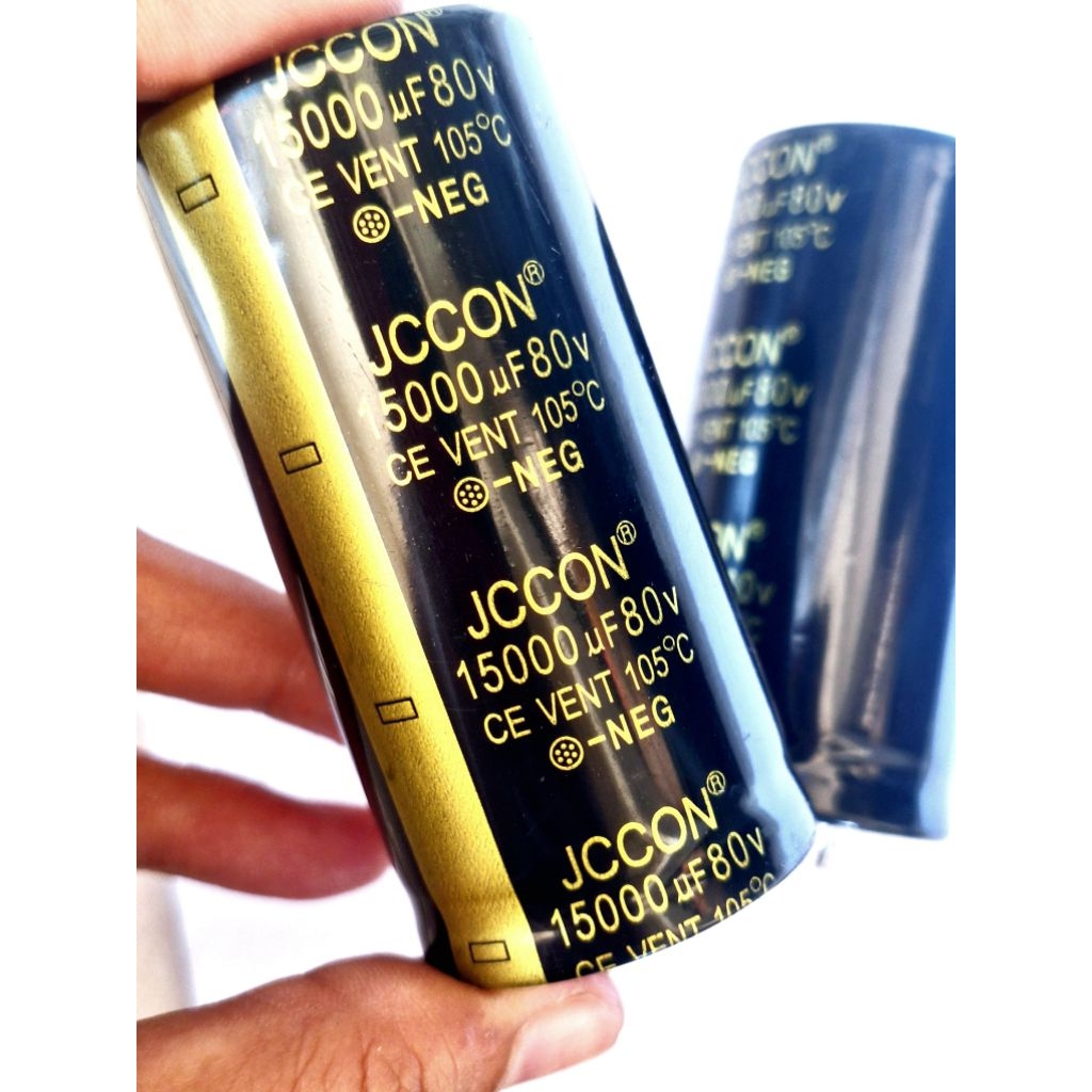 Capasitor Elco 15000uf 80v Elco 15.000/80v JCCON Original
