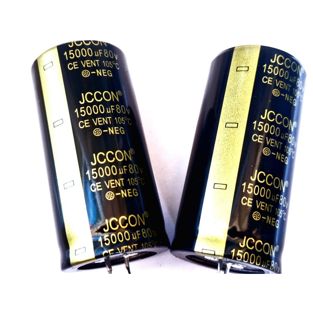 Capasitor Elco 15000uf 80v Elco 15.000/80v JCCON Original