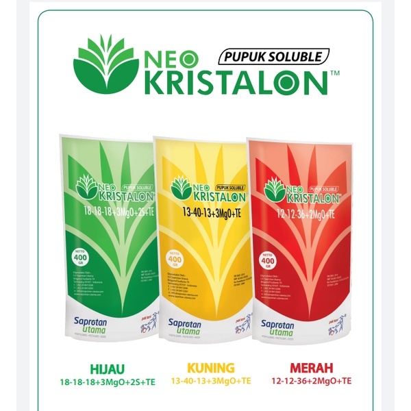 Pupuk Neo Kristalon 400 GR